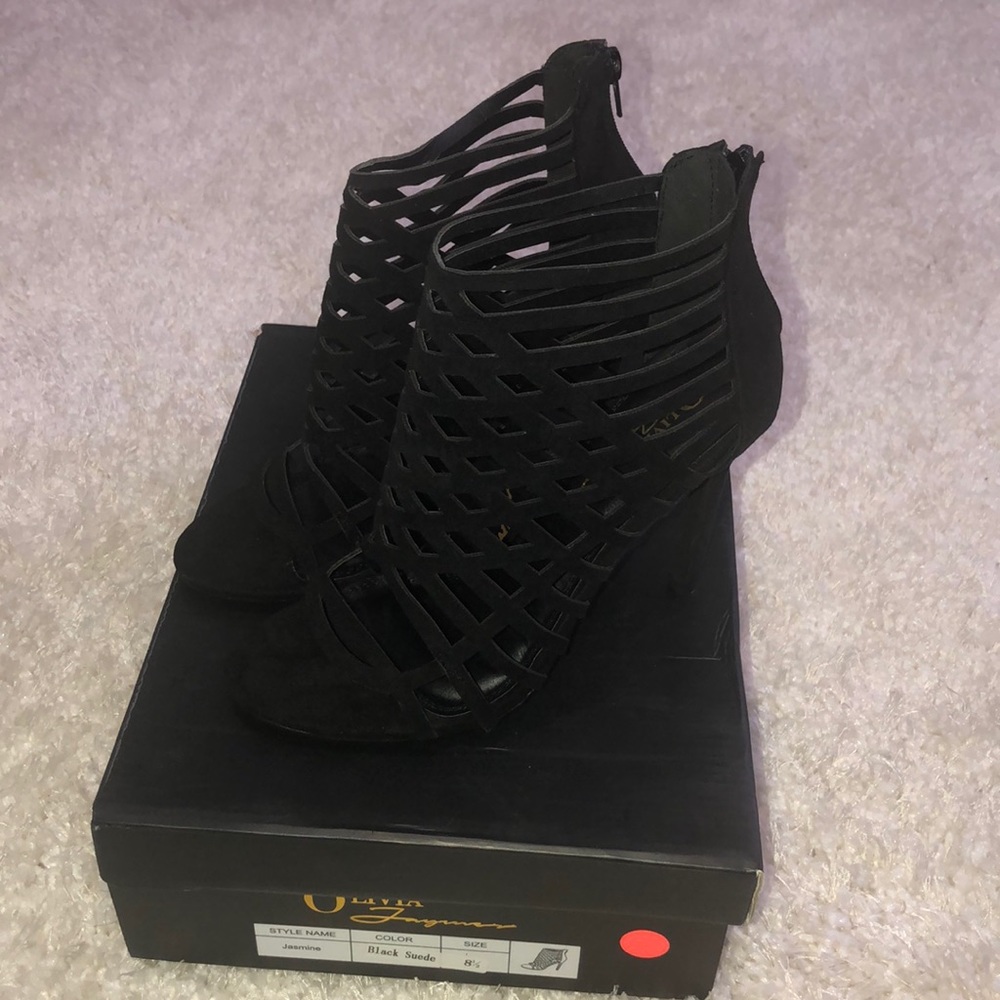 Olivia Ferguson High-Top Heels
